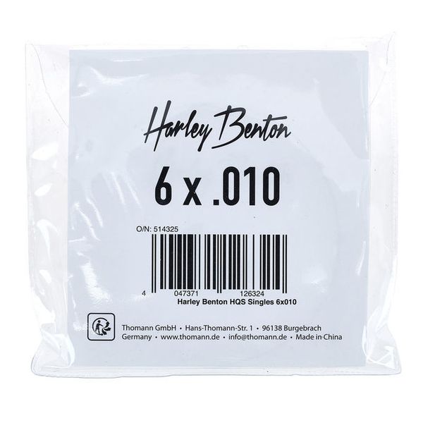 Harley Benton HQS Singles 6x010