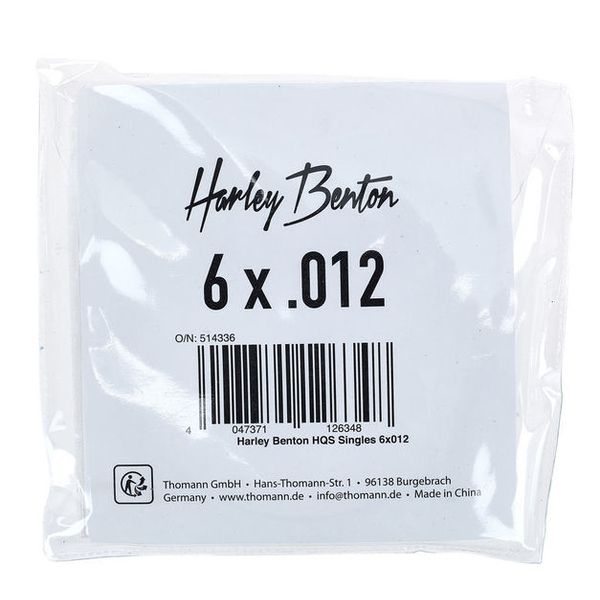 Harley Benton HQS Singles 6x012