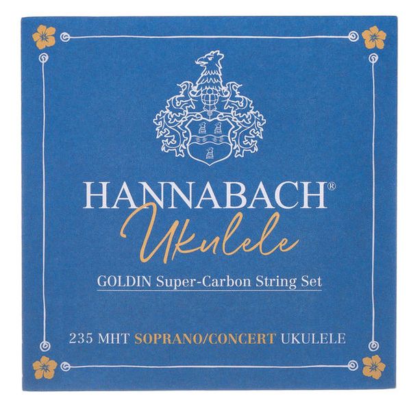 Hannabach Goldin 235MHT Ukulele Set