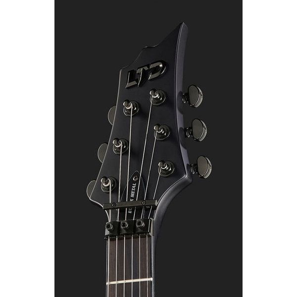 ESP LTD F-Black Metal Black Satin