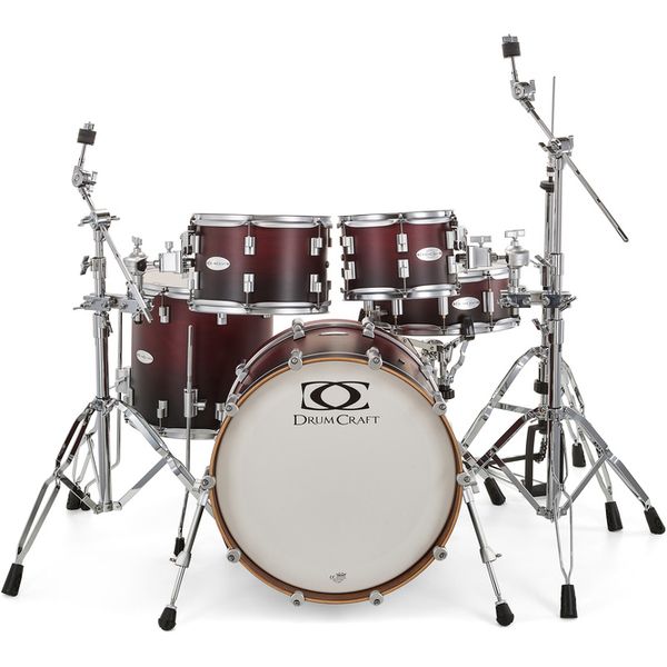 DrumCraft Series 6 Studio Red Fade