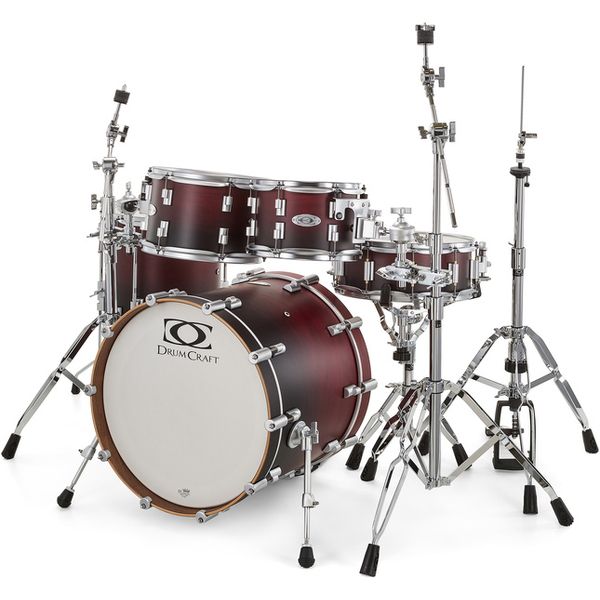 DrumCraft Series 6 Studio Red Fade