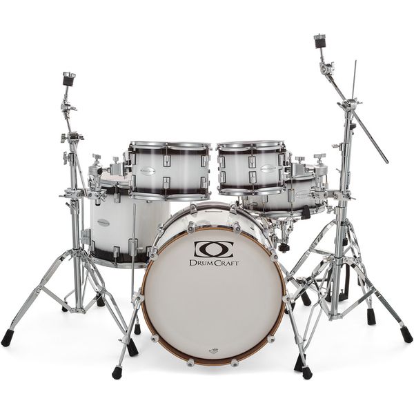 DrumCraft Series 6 Studio White Burst