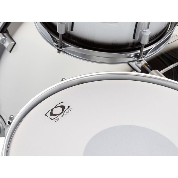 DrumCraft Series 6 Studio White Burst