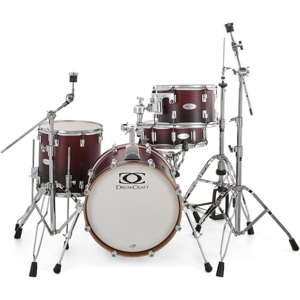 DrumCraft Series 6 Jazz Red Fade