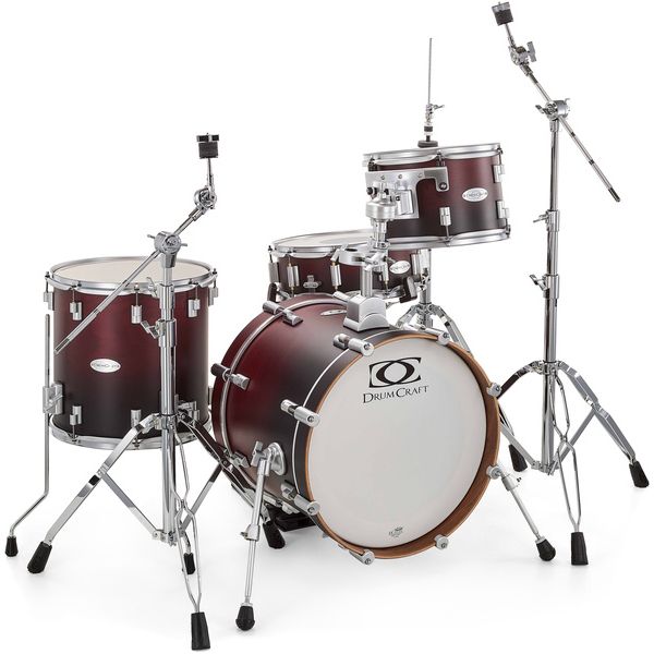 DrumCraft Series 6 Jazz Red Fade