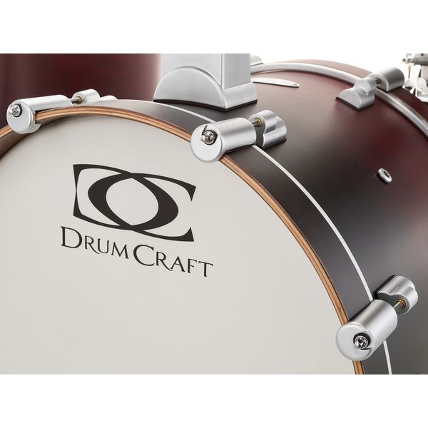 DrumCraft Series 6 Jazz Red Fade