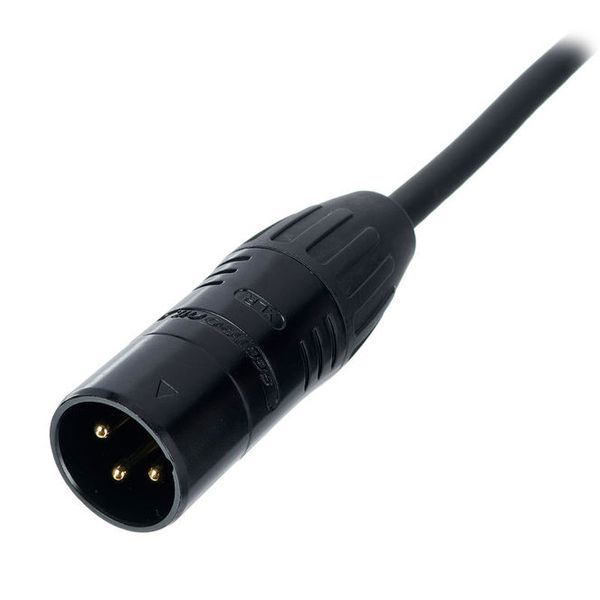 Stairville PDC3BK IP65 DMX Cable 1m 3pin
