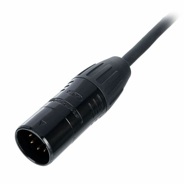 Stairville PDC5BK IP65 DMX Cable 3m 5pin