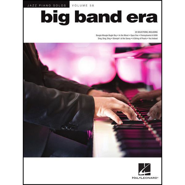 Hal Leonard Jazz Piano Solos Big Band Era