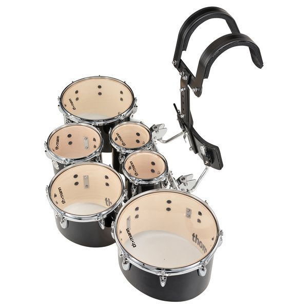 Thomann QT06 BL Marching Sixt Tom Set