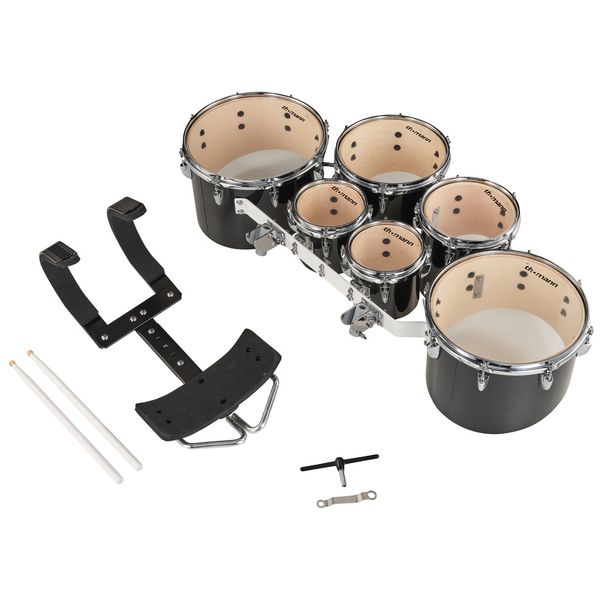 Thomann QT06 BL Marching Sixt Tom Set