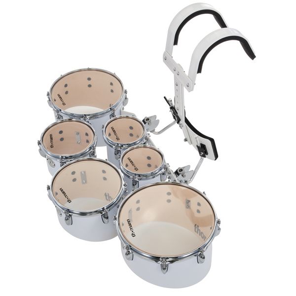 Thomann QT06 W Marching Sixt Tom Set