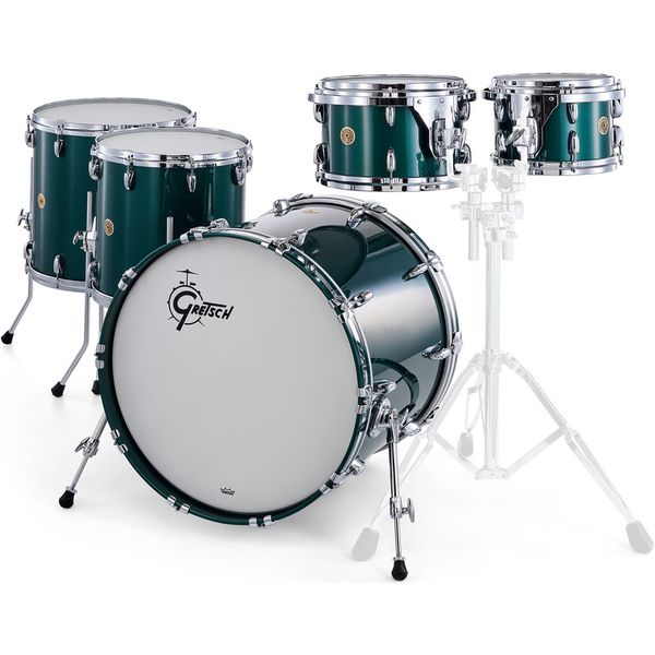 Gretsch Drums US Custom 2up 2down Green