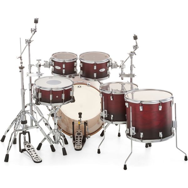 DrumCraft Series 6 2up 2down Red Fade