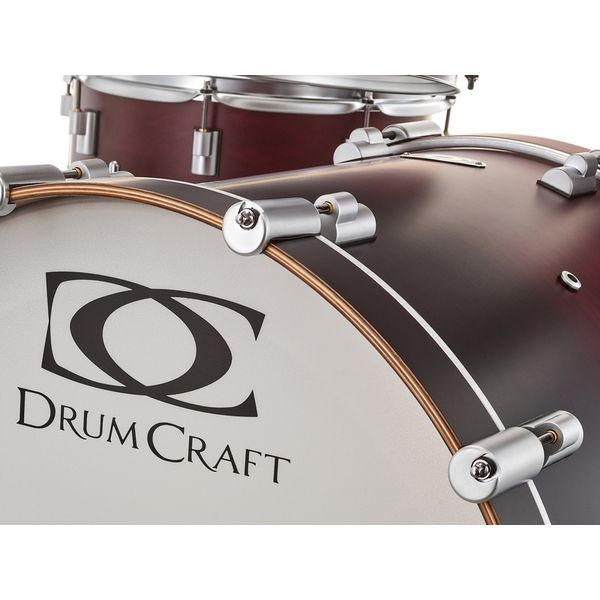 DrumCraft Series 6 2up 2down Red Fade