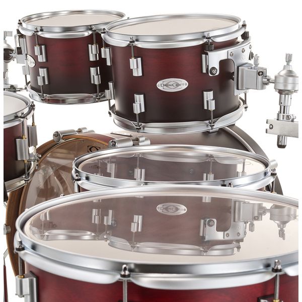 DrumCraft Series 6 2up 2down Red Fade