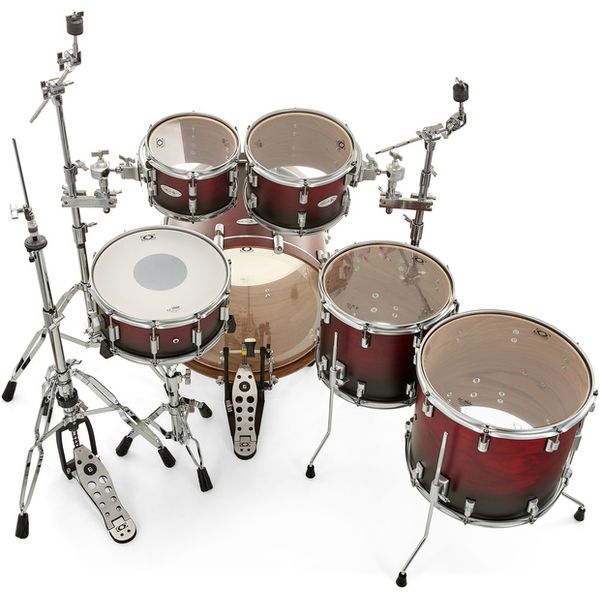 DrumCraft Series 6 2up 2down Red Fade