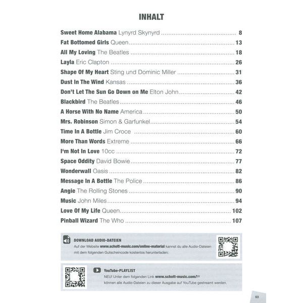 Schott Gitarren-Songbuch Ü40