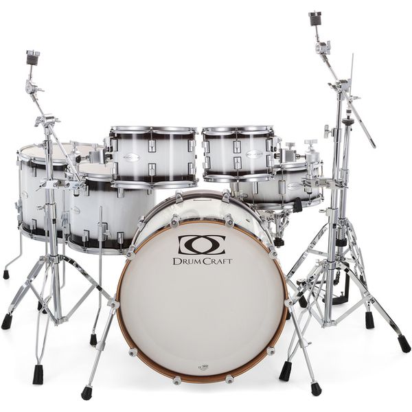 DrumCraft Series 6 2up 2down White Burst