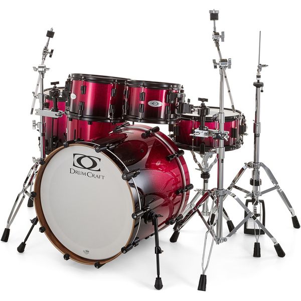 DrumCraft Series 6 2up 2down Purple Spkl