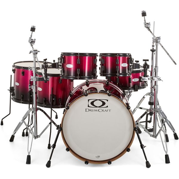 DrumCraft Series 6 2up 2down Purple Spkl