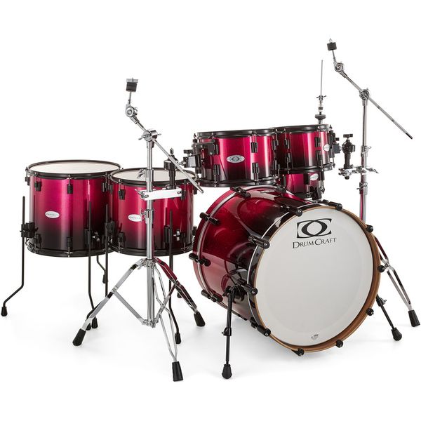 DrumCraft Series 6 2up 2down Purple Spkl