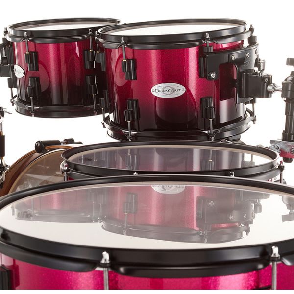 DrumCraft Series 6 2up 2down Purple Spkl