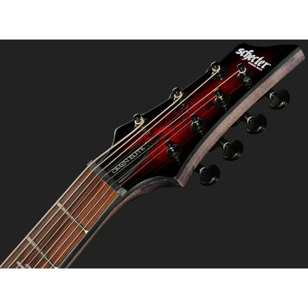 Schecter Omen Elite-7 Black Ch Burst