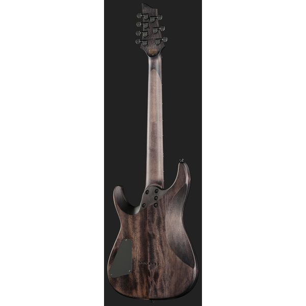 Schecter Omen Elite-7 Black Ch Burst