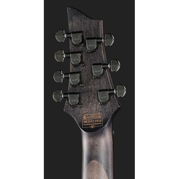 Schecter Omen Elite-7 Black Ch Burst