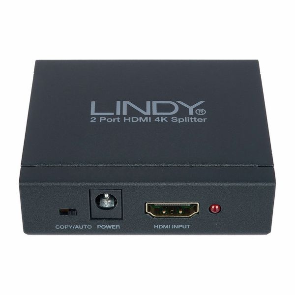 Lindy HDMI Splitter 4K EDID (2 Sorties) - HDMI - Garantie 3 ans LDLC