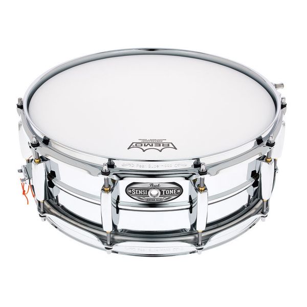Pearl 14×5.5 SensiTone Steel Snare Drum - 器材