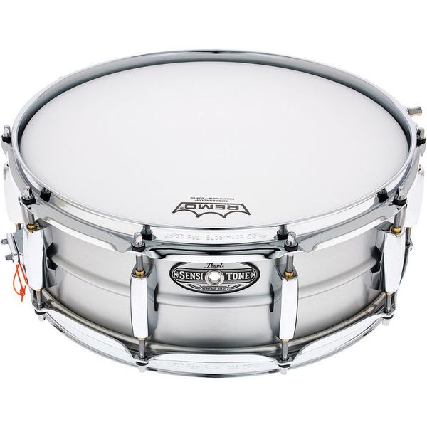 Pearl SS1455SBC 14X5.5 6 SensiTone Steel Black Snare Drum