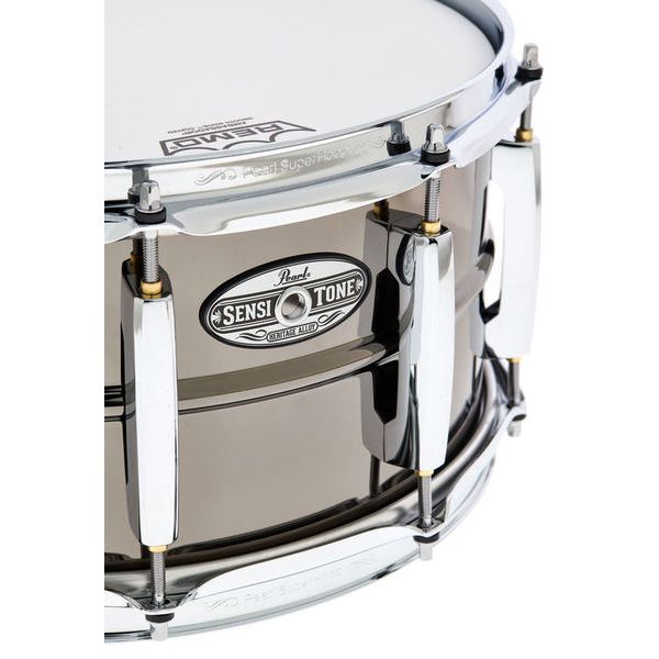 Pearl 5x14 Sensitone Premium Patina Brass Snare Drum – Chicago