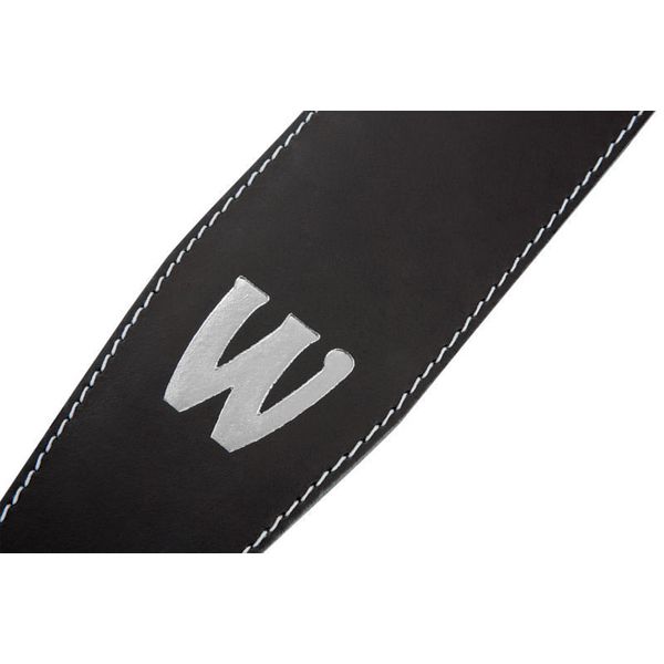 Warwick Teambuilt Leather Strap BK BS