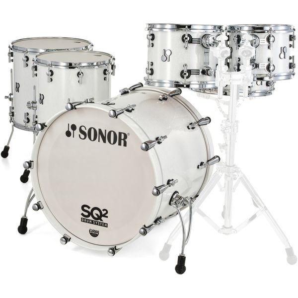 Sonor SQ2 Rock Set Beech White Spkl.