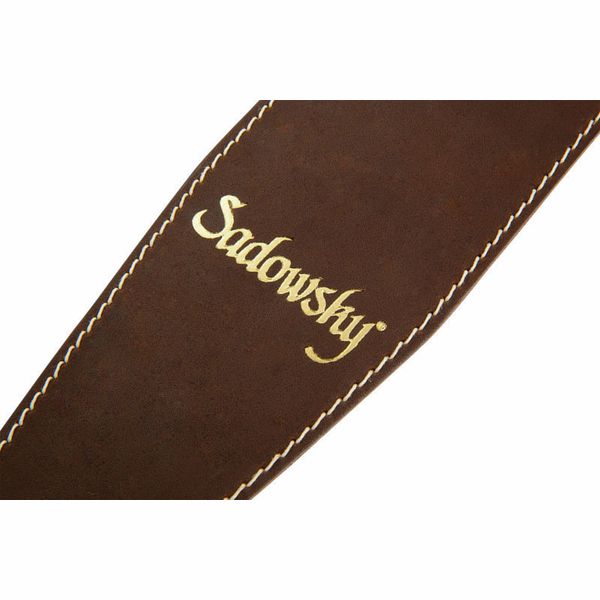 Sadowsky MetroLine Leather Strap BR BG