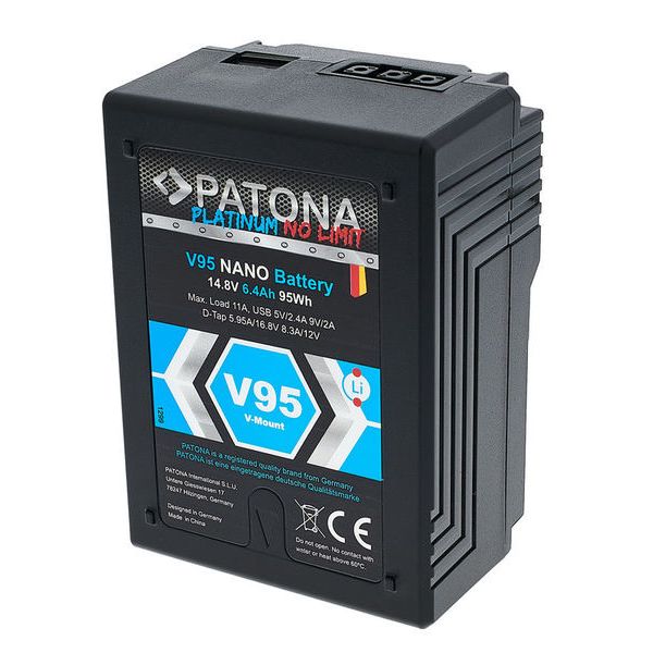 Patona Platinum V95 Nano Akku D-Tap