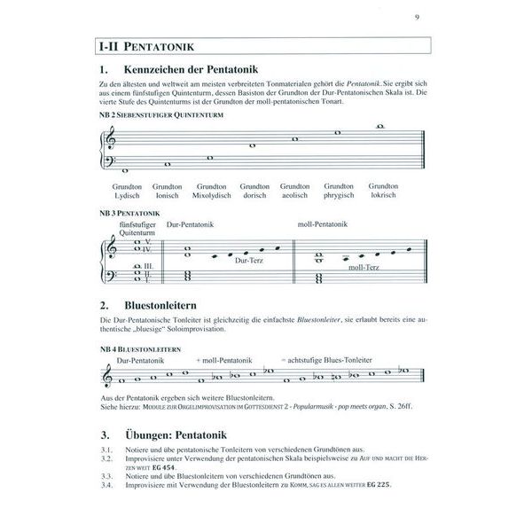 Are Musikverlag Module Orgelimprovisation 3