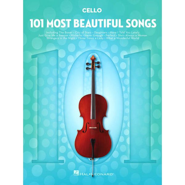 Hal Leonard 101 Beautiful Songs Cello