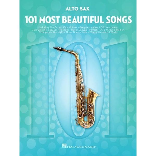 Hal Leonard 101 Beautiful Songs A-Sax