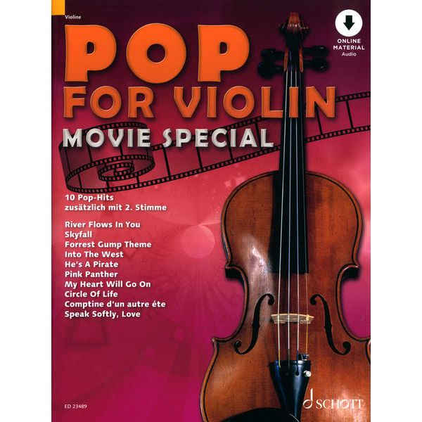 Schott Pop For Violin Movie Special