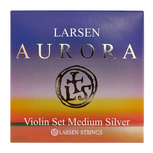 Larsen Aurora Violin Set D Silver Med