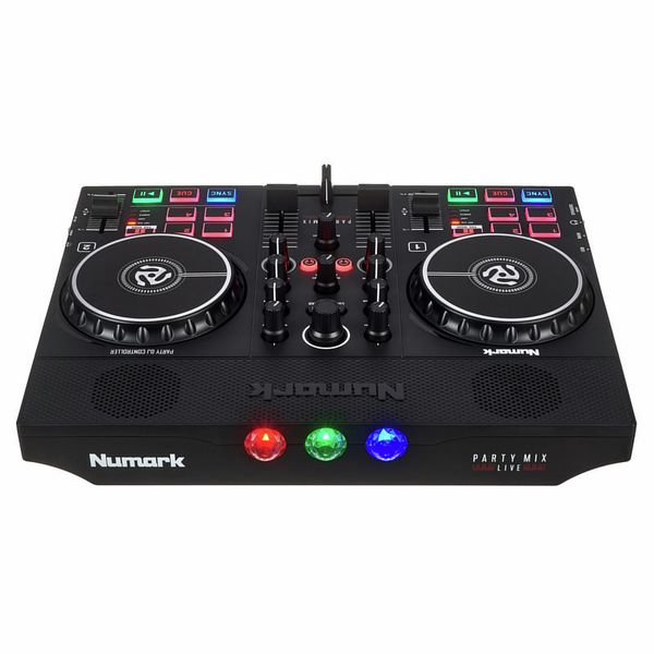 Numark Party Mix Live - Platine DJ avec enceintes intégrées, jeux