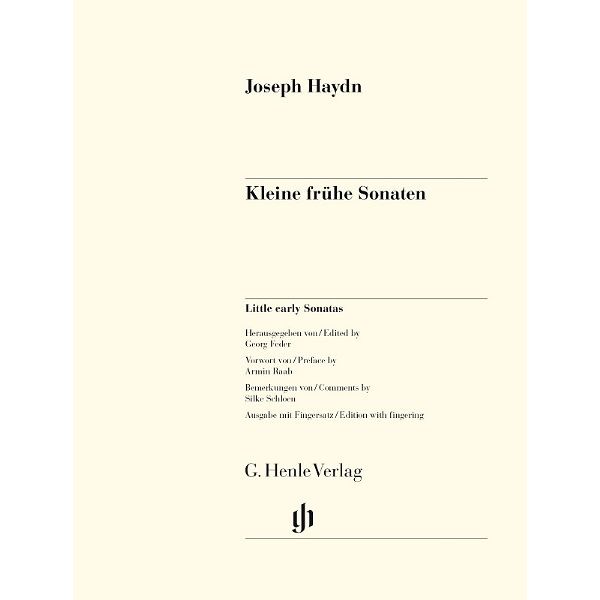 Henle Verlag Haydn Kleine frühe Sonaten