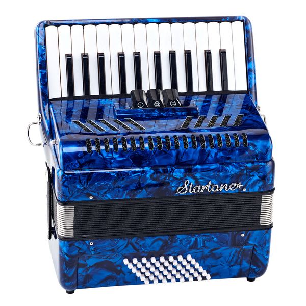 Startone Piano Accordion 48 Blue MKII