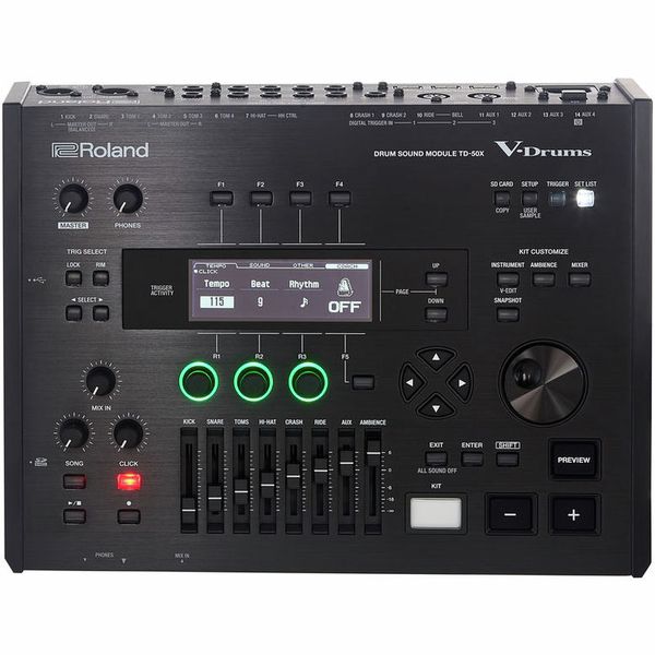 Roland VAD706-GE E-Drum Set Bundle