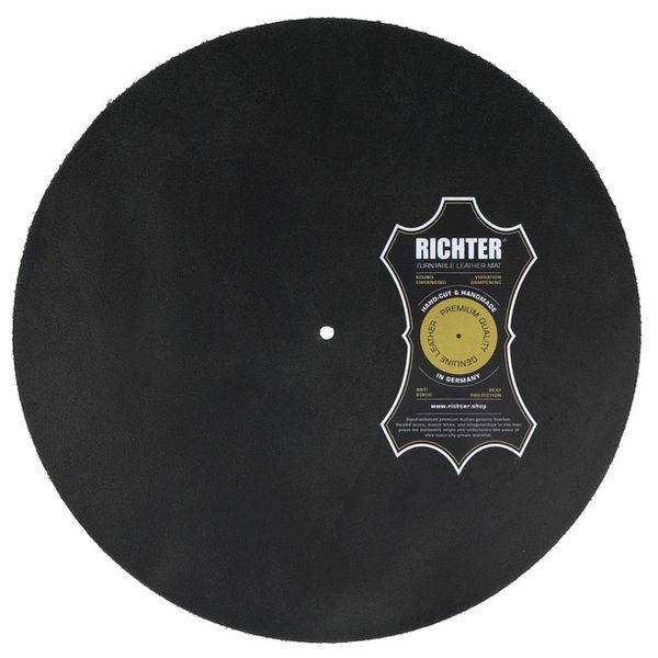 Richter 12" leather Slipmat Anthrazit