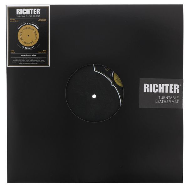 Richter 12" leather Slipmat Anthrazit